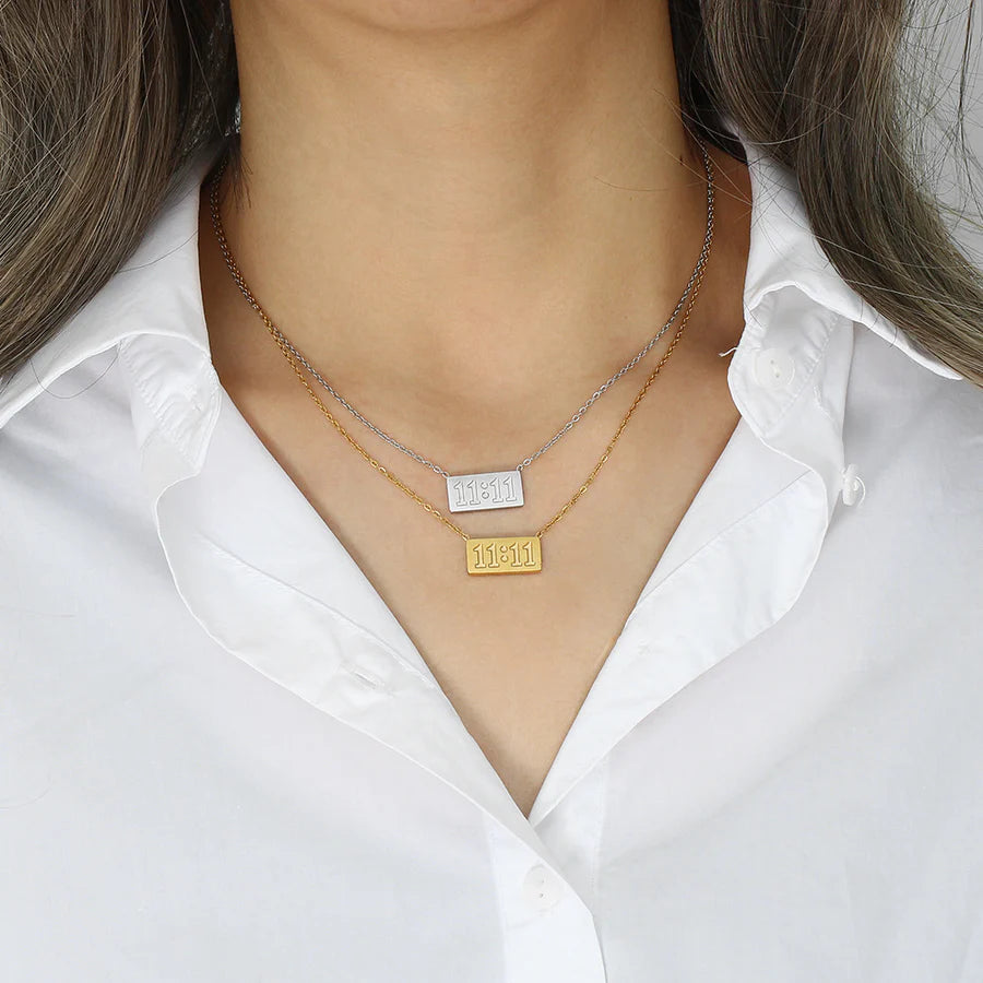 11:11 Necklace - GOLDEN