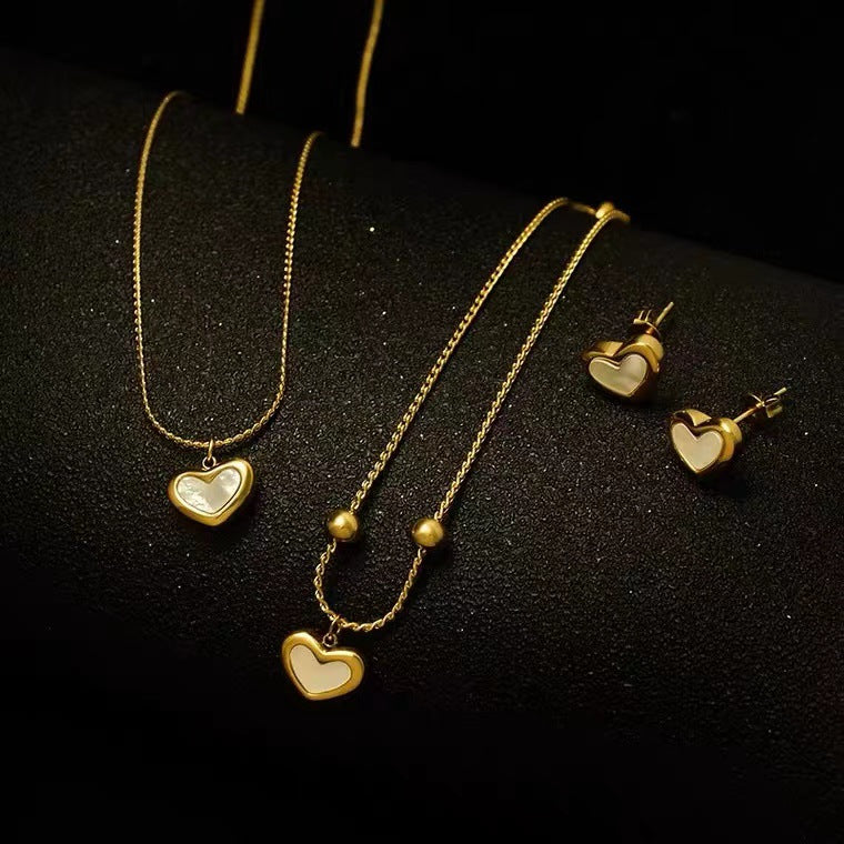 Heart Studs